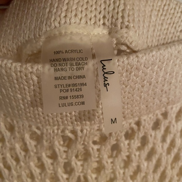 Back at the Beach Beige Crochet Fringe Swim
Cover-Up Skirt - Picture 4 of 4